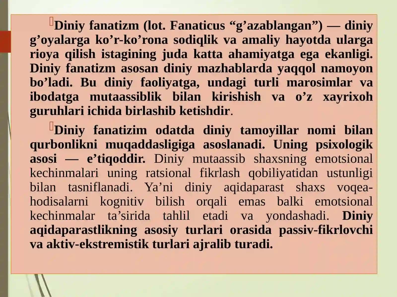 DINIY FANATIZM 2