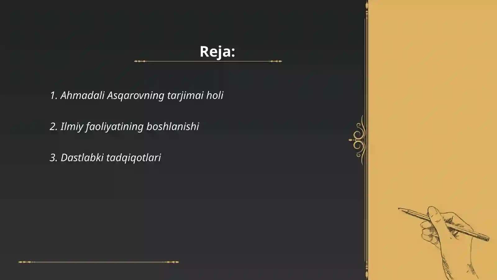 Ahmadali Asqarovning hayoti va ilmiy faolyati 2