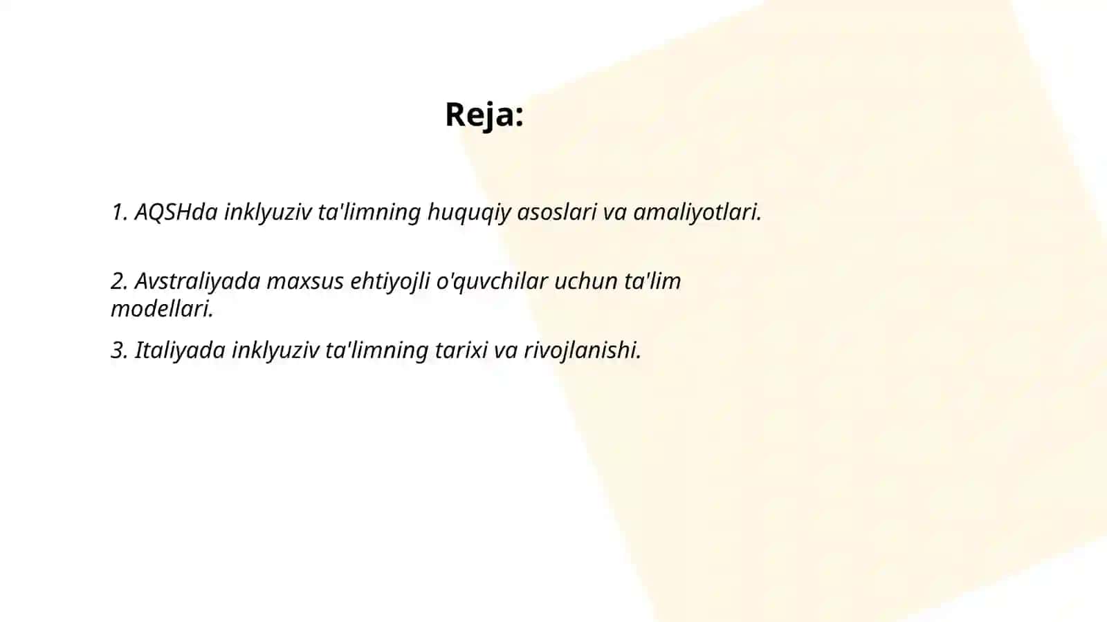 Inklyuziv taʼlimning joriy qilish yo'llari 2