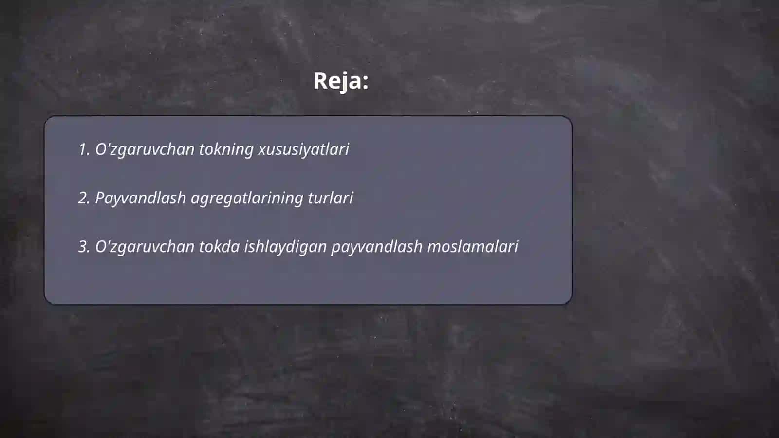 O‘zgaruvchan tokda ishlovchi payvantlash agregatlari 2