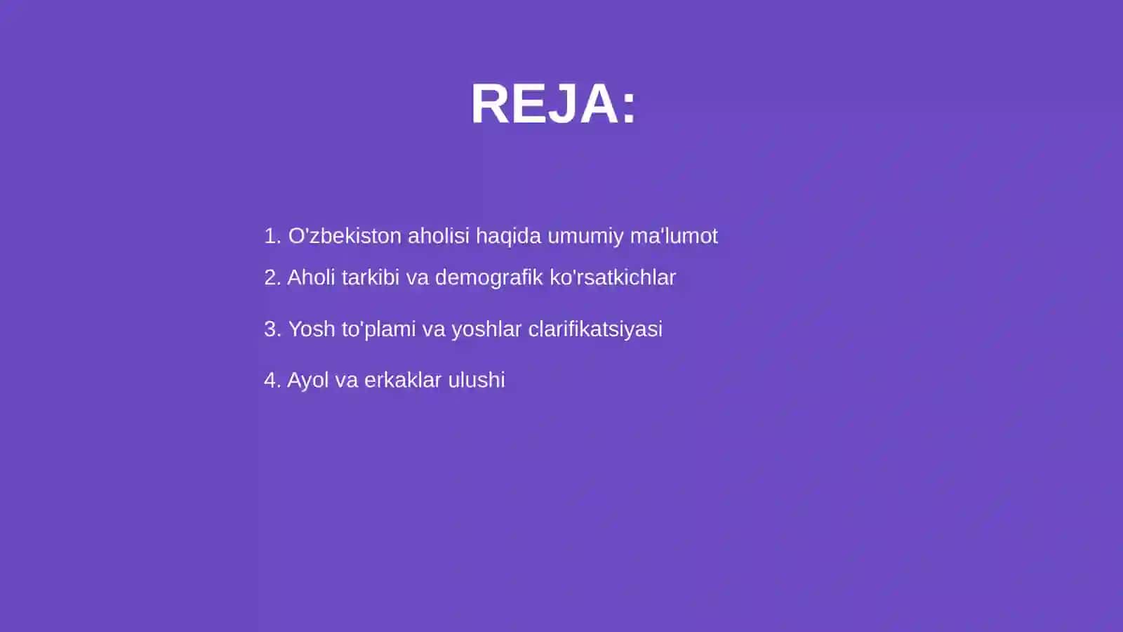 O'zbekiston aholisi va mehnat resurslari 2