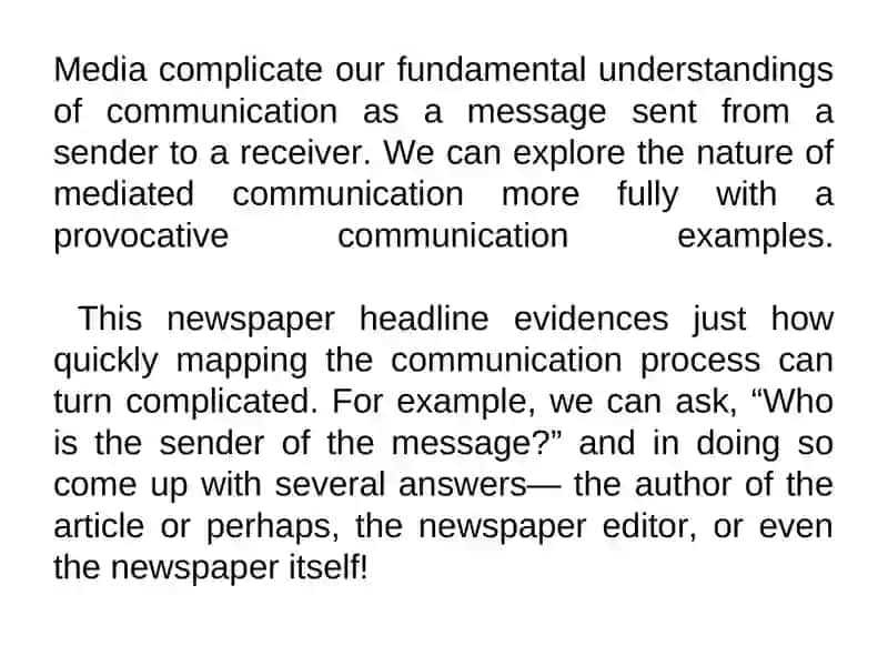 Media and Communication Studies 2