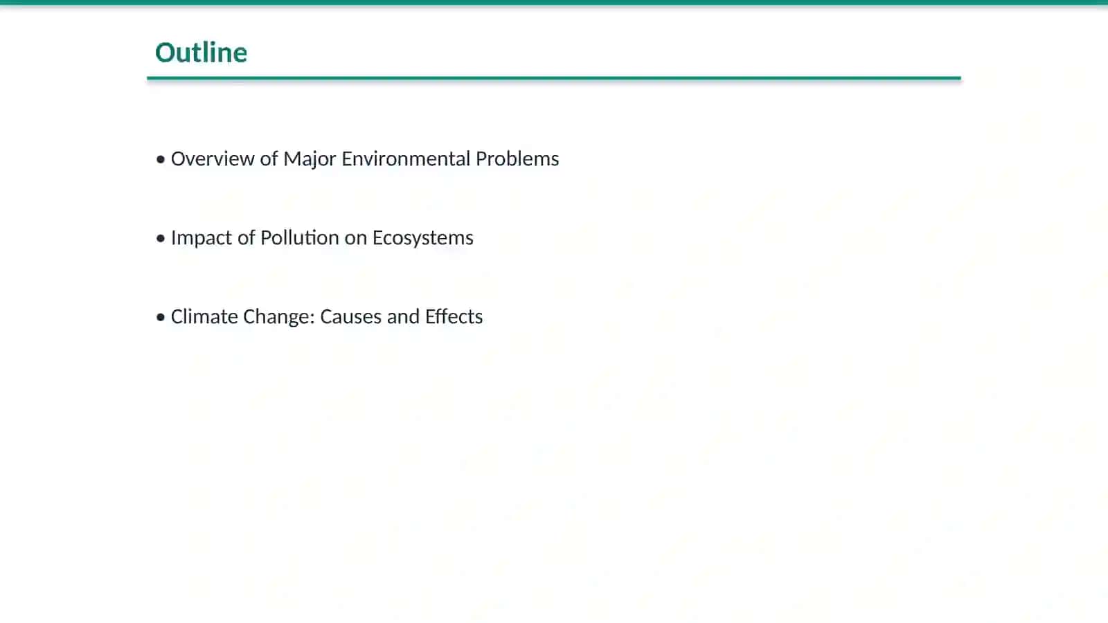 Environmental problem 2