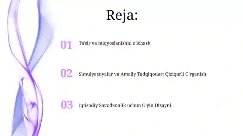 Talimiy óyinlar orqali tadbirkorlik va iqtisodiy tarbiyani olib borish 2