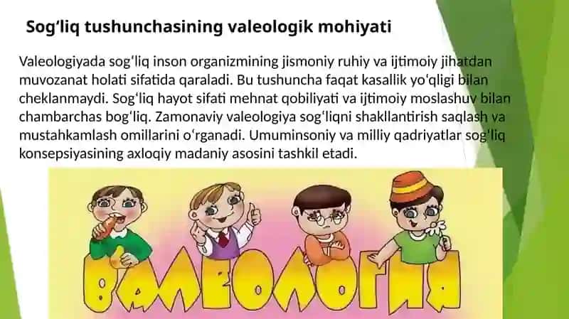 Umuminsoniy va milliy qadriyatlardagi sog‘liq konsepsiyasi 2