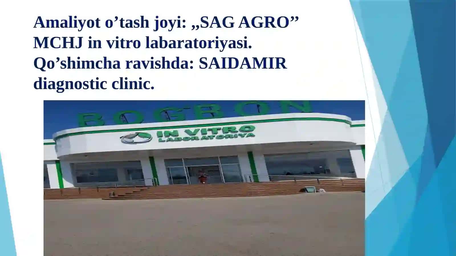 Biotexnologiya (tarmoqlar bo’yicha) fakulteti 418-guruh talabasi Jamshidova Yodgoraning 2