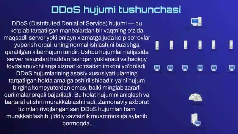 DDoS hujumlaridan himoyalanish strategiyalari 2