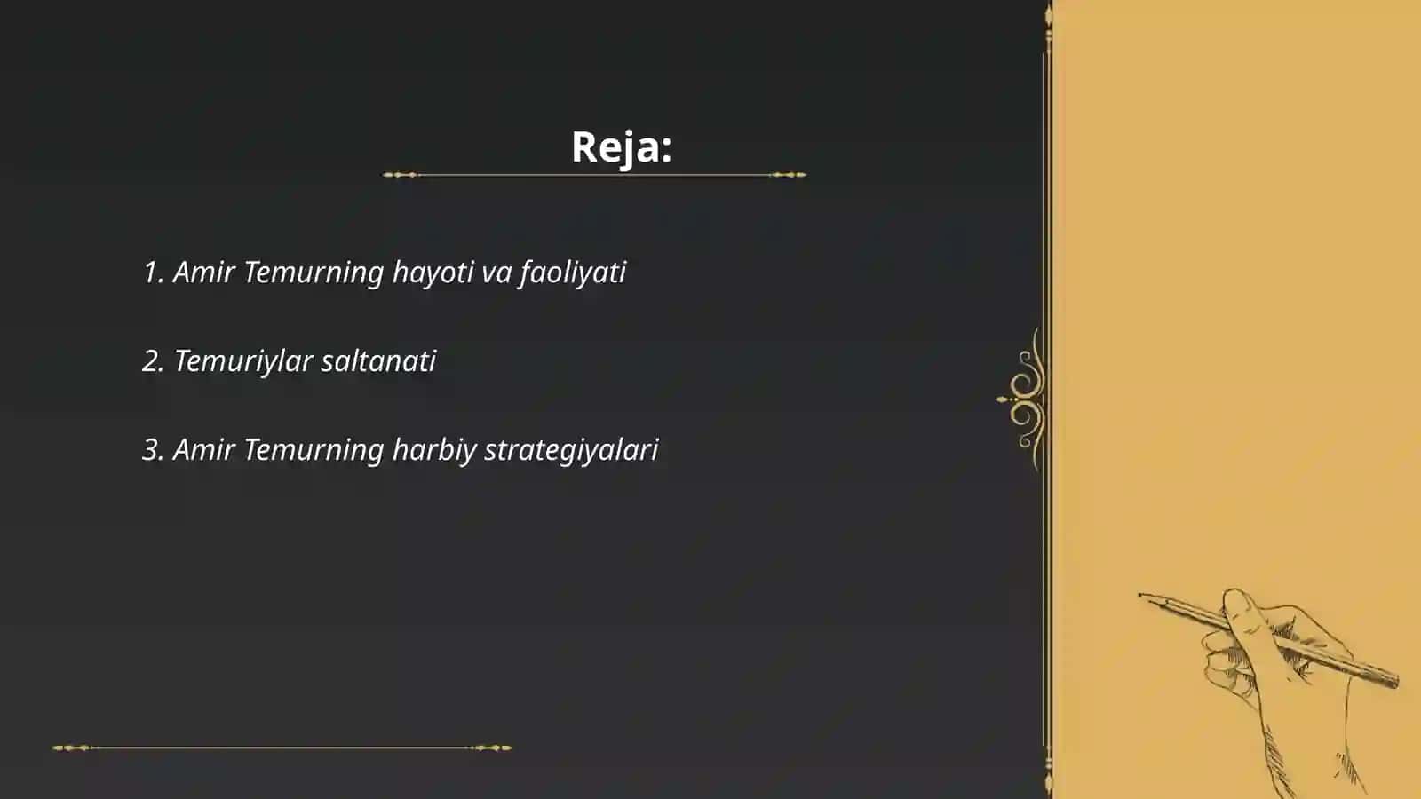 Amir - Temur buyuk davlat arbobi 2