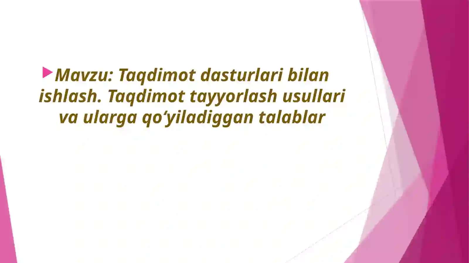 Tibbiyotda axborot texnologiyalari 2