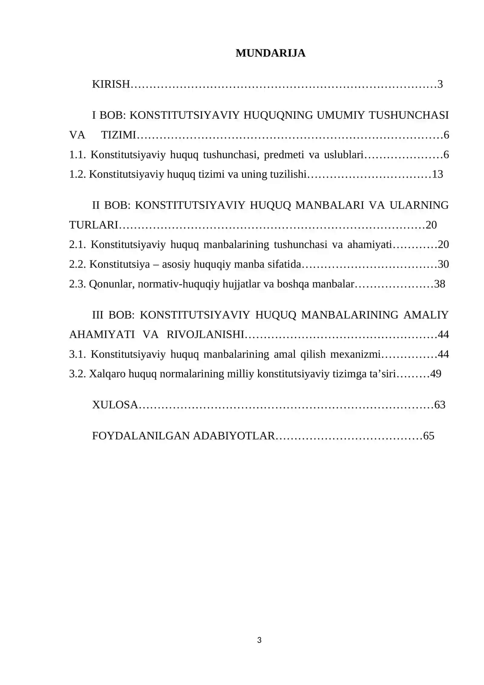 Konstitutsiyaviy huquq tizimi va manbalari 2