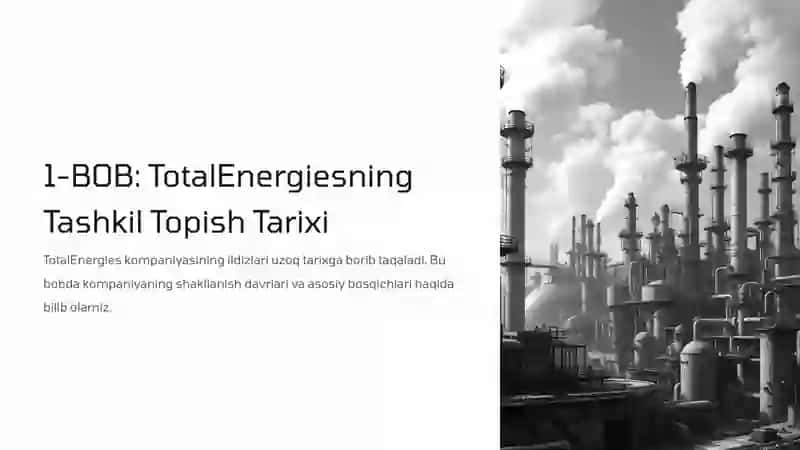 TotalEnergiesning Tashkil Topish Tarixi 2