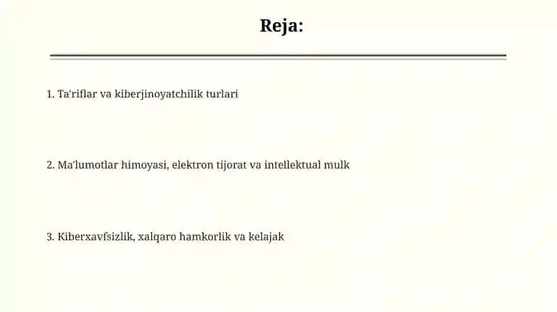 Kiberhuquq sohasiga oid xalqaro standartlar 2