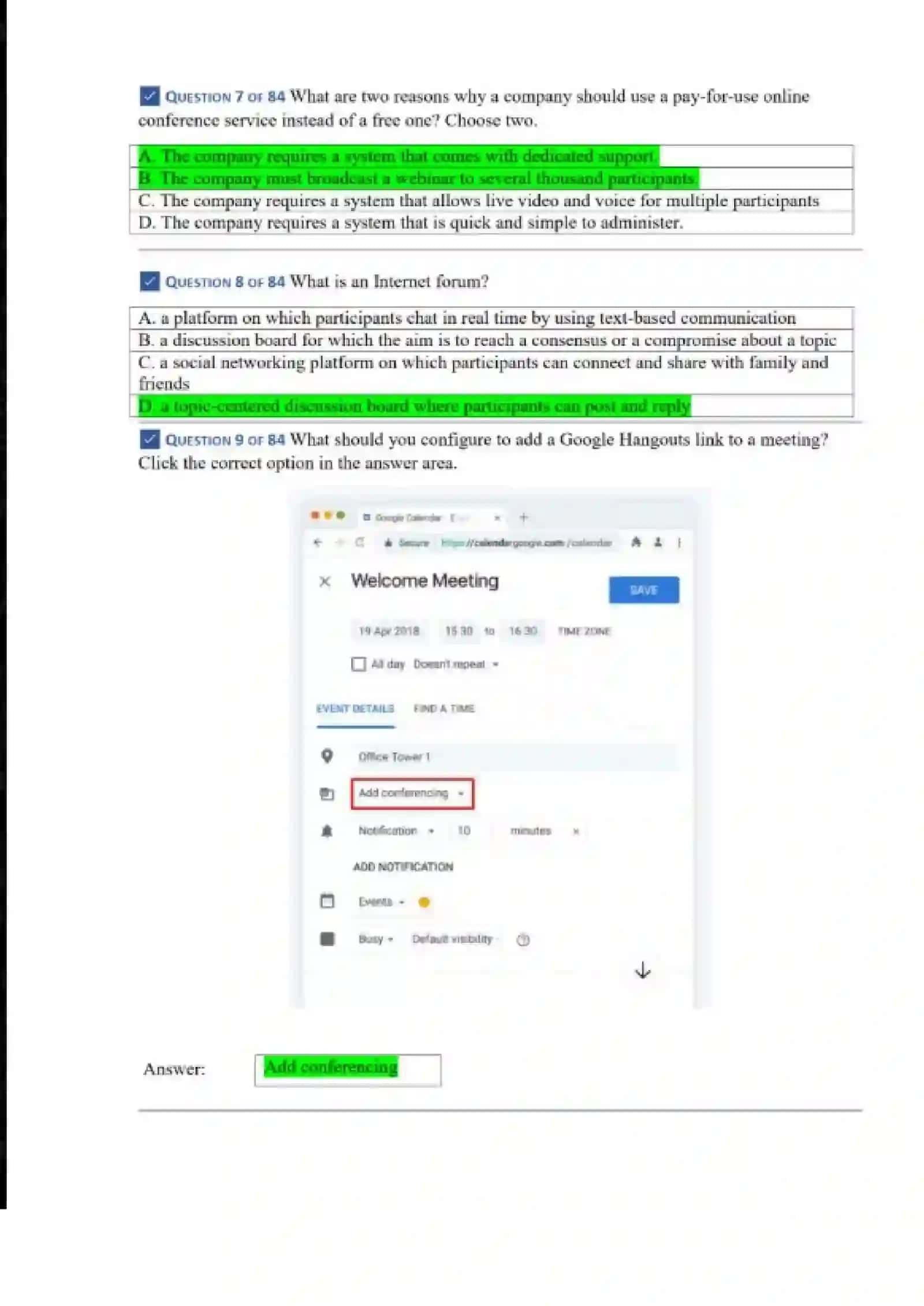 Living online Ennglish Informatika IC3 sertifikatt javoblari 2-bosqich 2