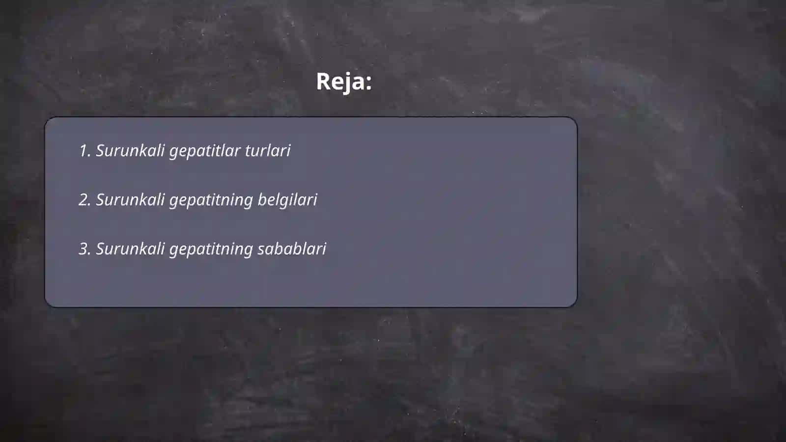 Surunkali gepatitlar 2