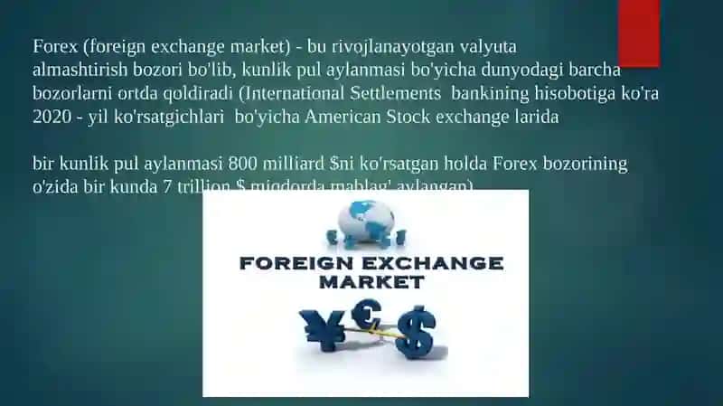 FOREX BOZORI.VALYUTA JUFTLIKLARI NIMA?BOZOR ISHLASH VAQTI. 2