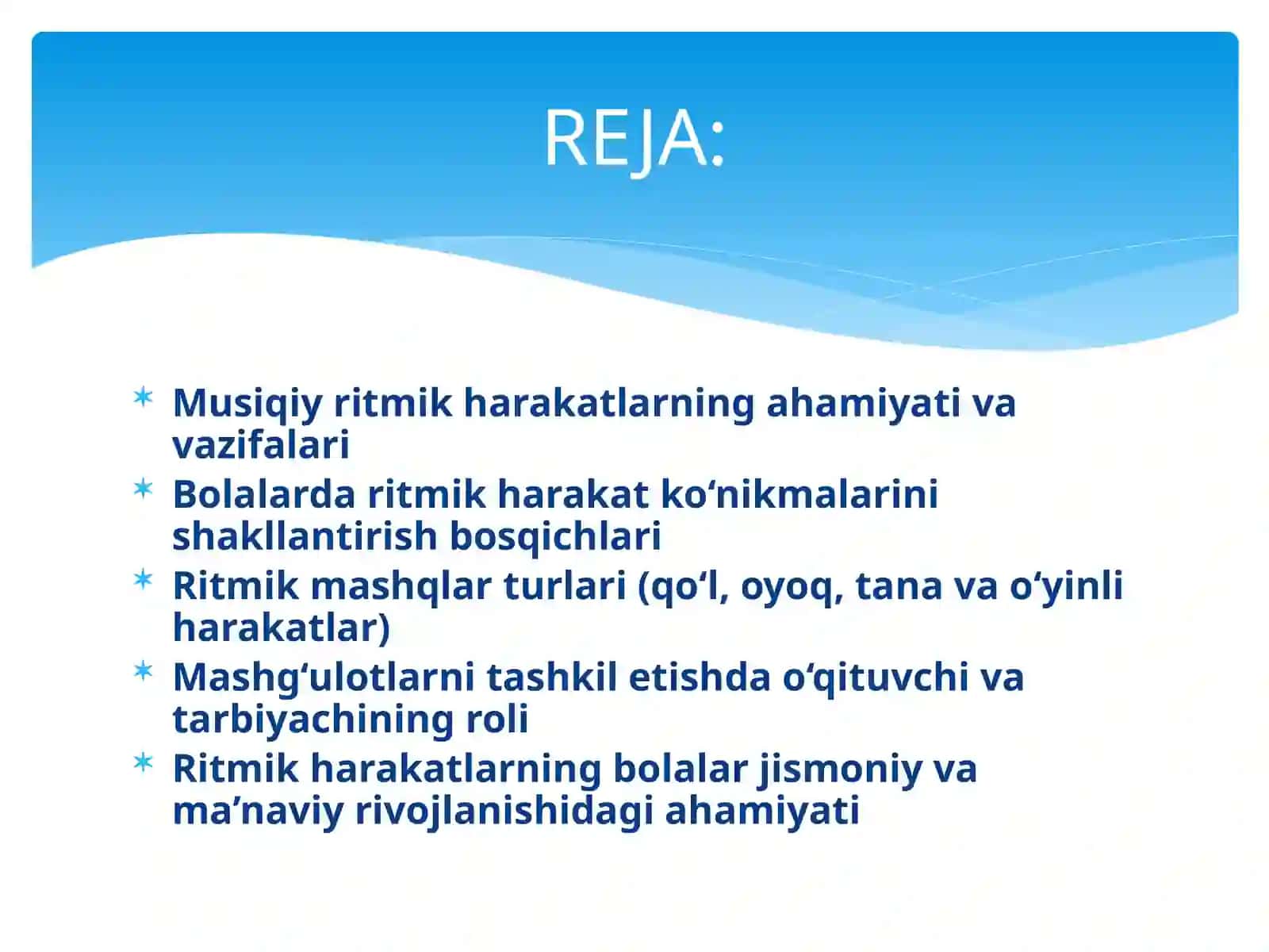 Bolalargamusiqiyritmikharakatlarnio‘rgatish 2