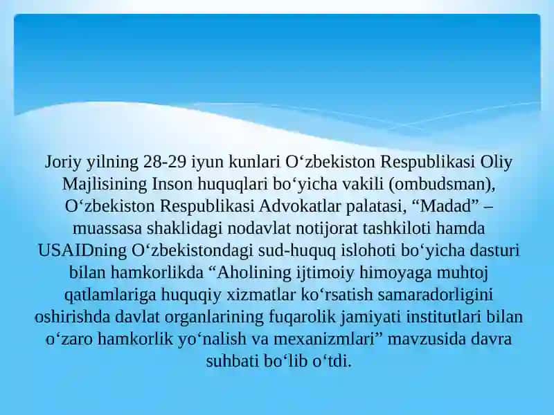 IJTIMOIY HIMOYAGA MUHTOJ FUQAROLARNING HUQUQIY ERKINLIKLARI 2