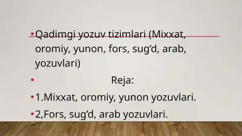 Mixxat, oromiy, yunon, fors, sug'd yozuvlari 2