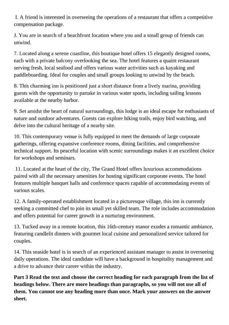 Part 1 Read the text 2