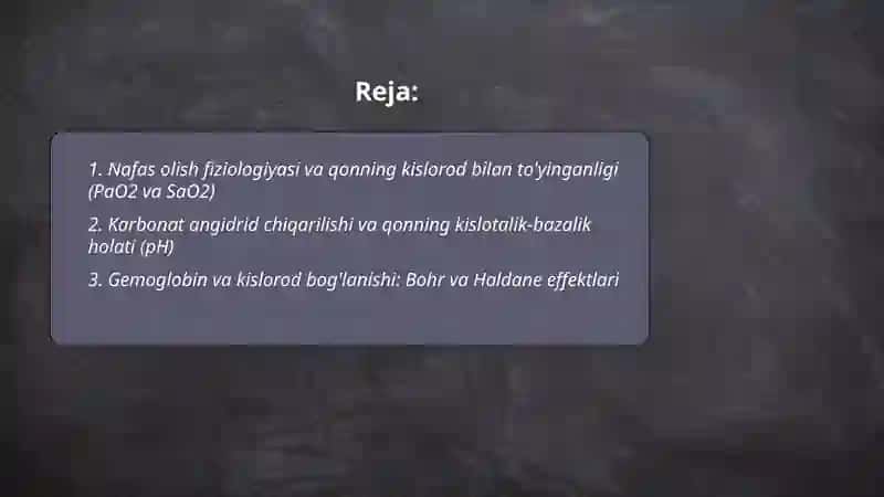 Nafas olish fiziologiyasining qon aylnaish tizimiga ta'siri 2