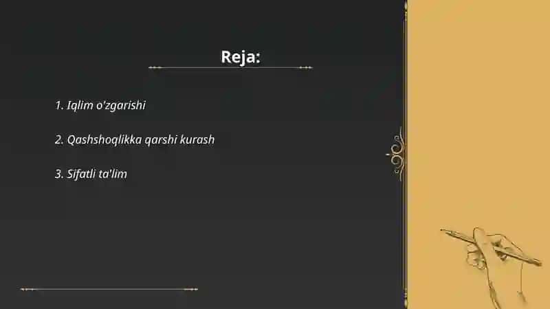 Iqlim o'zgarishi 2