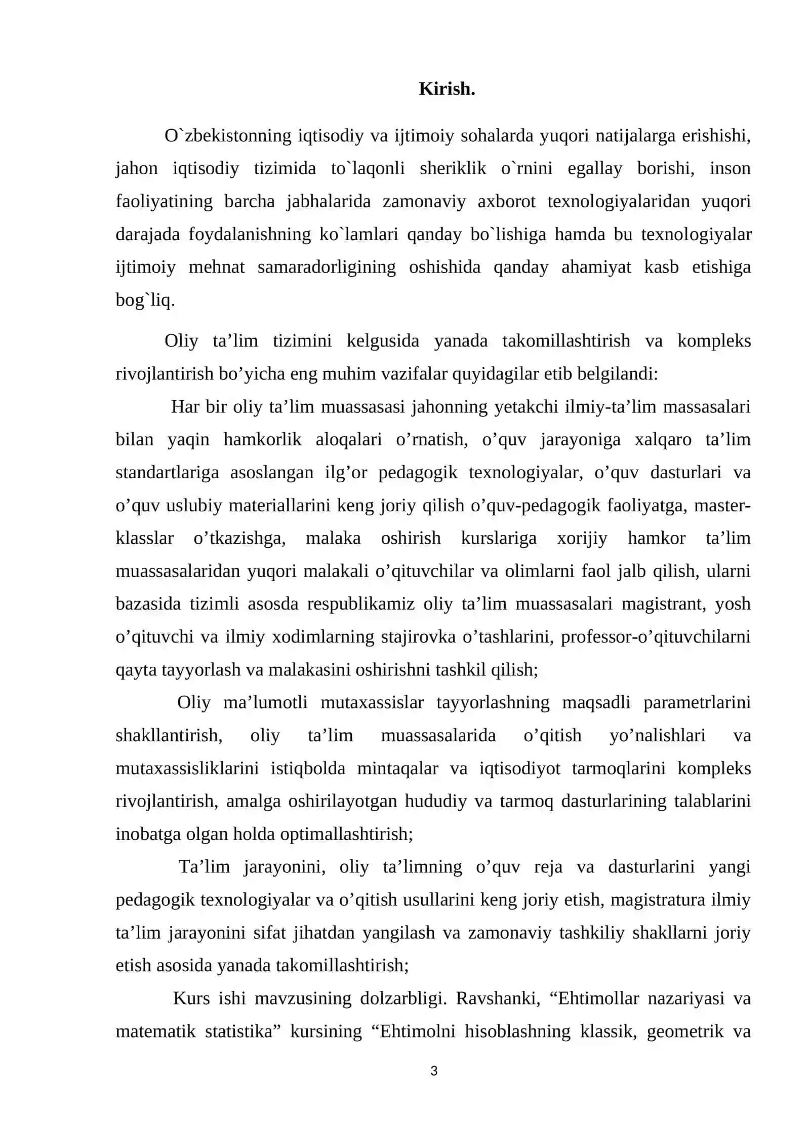 Separabel bo’lmagan fazolar 2