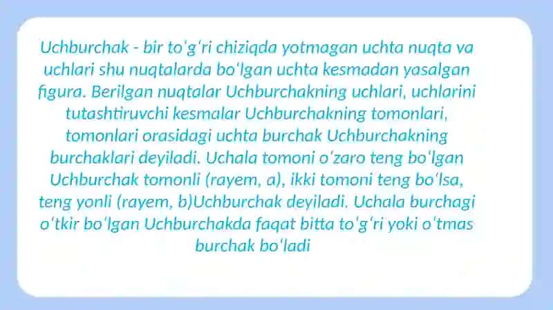 Figuralar yuzasini topishga doir masalalar 2