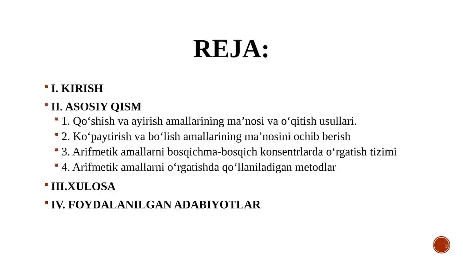 Boshlang‘ich ta’limda Arifmetika 2