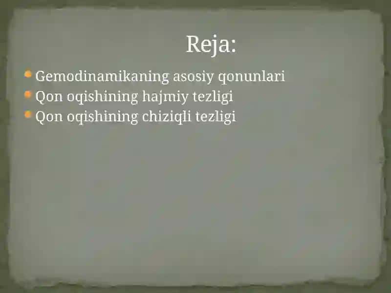 Gemodinamikafiziologiyasi 2