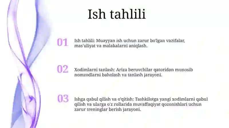Xodimlarni Tanlash Va Ishga Joylashtirish Masalalari 2