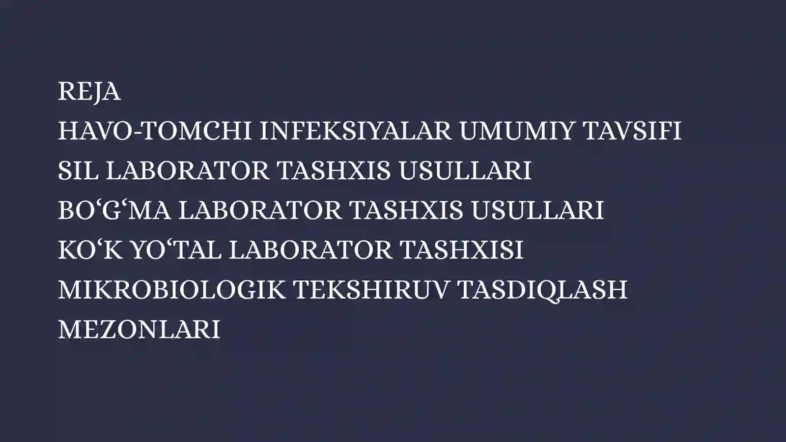 Havo Tomchi Yuqmlı Kasallik Qözgatuvchilari, Sil, Boğma, Kök Yötal Kasalliklarini Laboratoriya Tashxisi 2