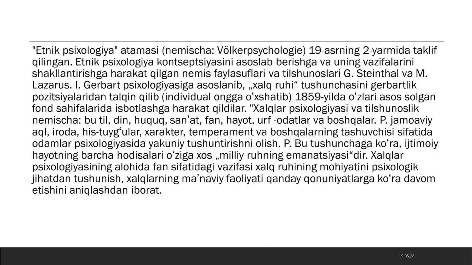 M. M. Makarov va etnopsixologiya maktabi 2