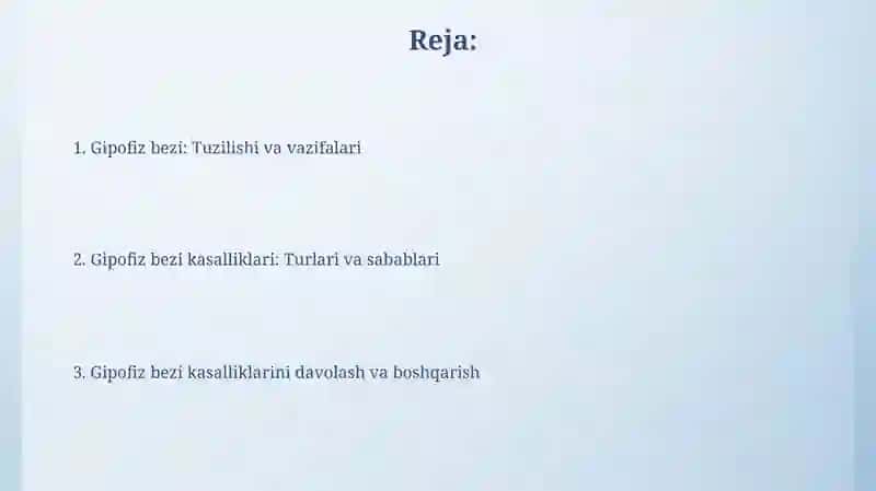 Gipofiz bezi va uning kasallikari 2