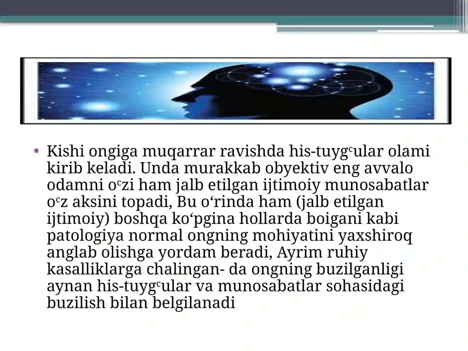 XVIII-ASR PSIXOLOGIYASI 2