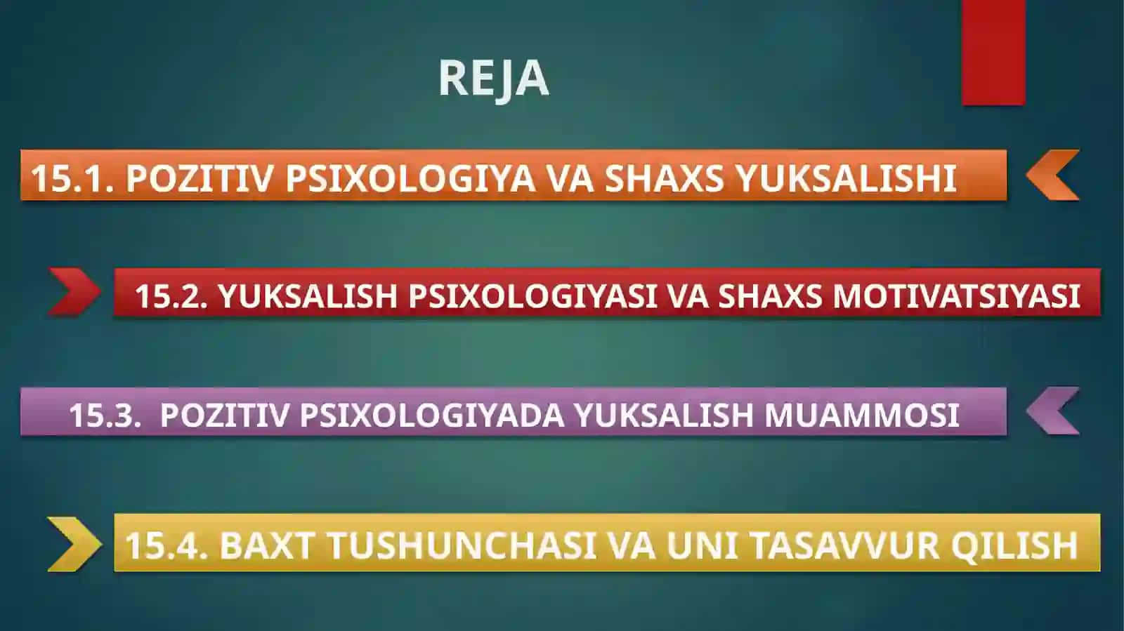 FAROVONLIK VA YUKSALISH PSIXOLOGIYASI 2