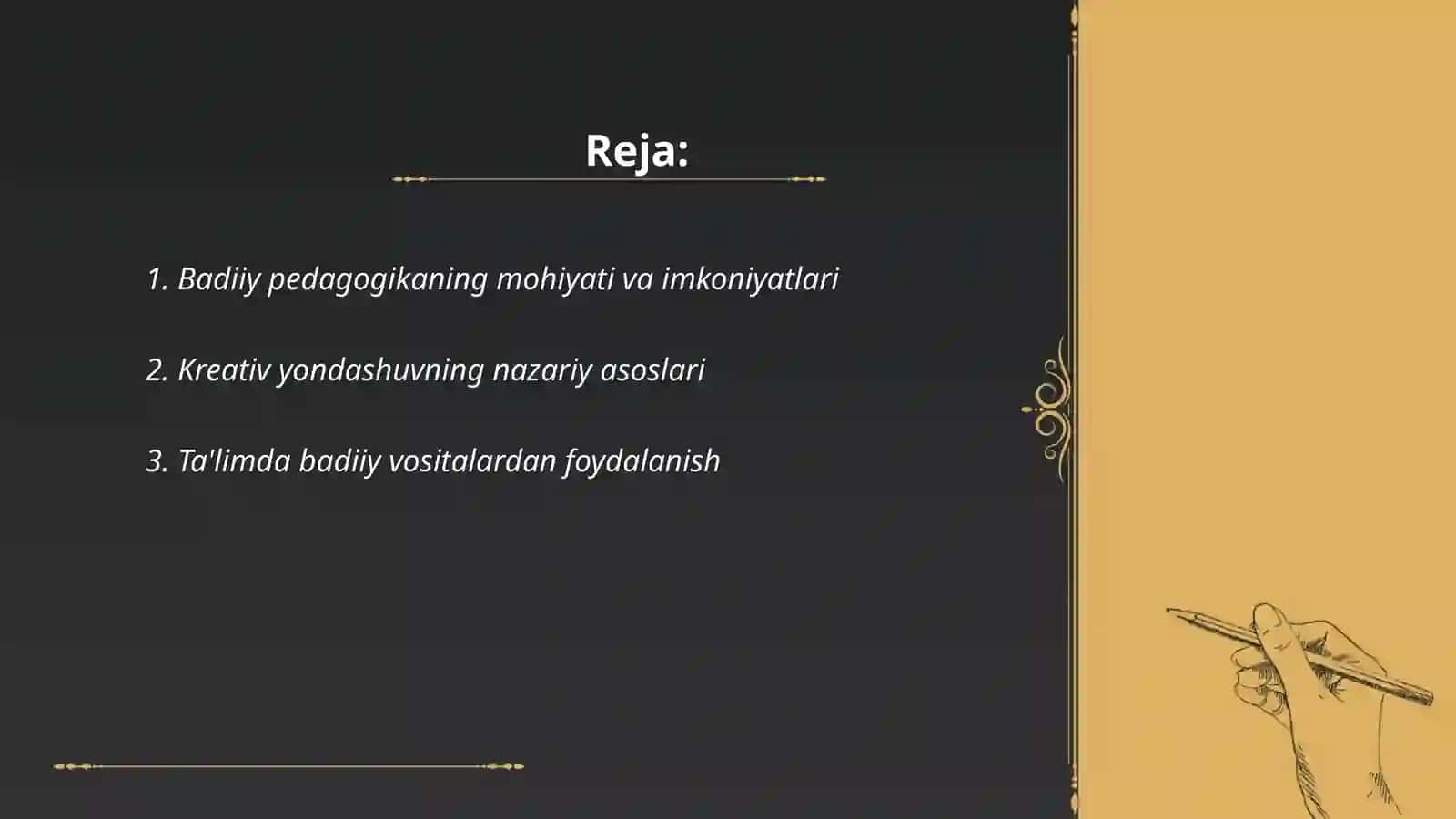 Badiiy pedagogika imkoniyatlaridan foydalanishda kreativ yondashuv 2