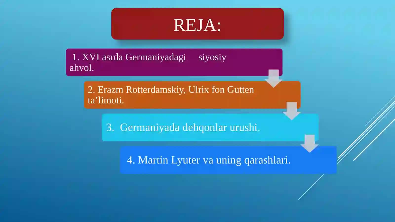 XVI -XVII ASR BIRINCHI YARMI DA GERMANIYA 2