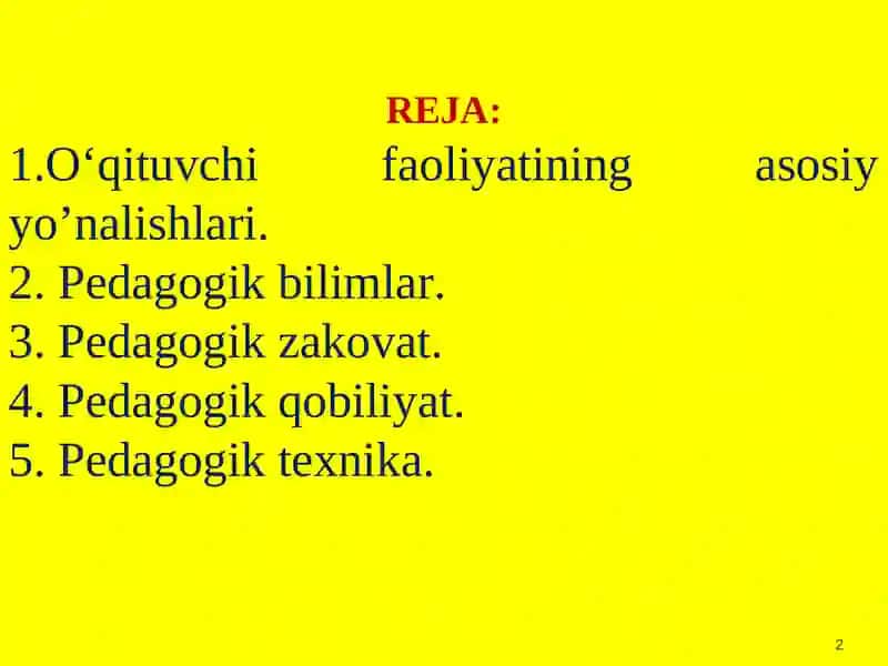 PEDAGOGIK MAHORATNING TARKIBIY QISMLARI VA ULARNING MOHIYATI 2