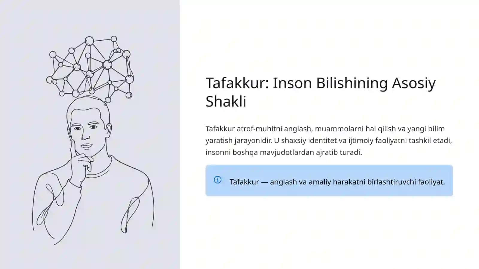 Til va Tafakkur: Mantiqiy Aloqadorlik Asoslari 2