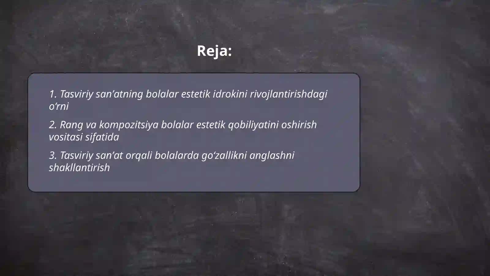 Bolalarni estetik idrok etishni shakllantirishda tasviriy sanʼatning ahamiyati 2