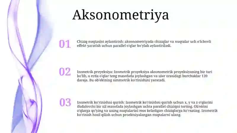 Aksonometrik Proyeksiyalar 2
