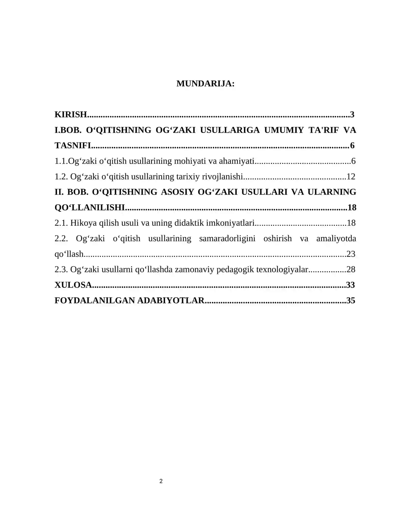 O‘qitishning og‘zaki usullari va ularning turlari 2