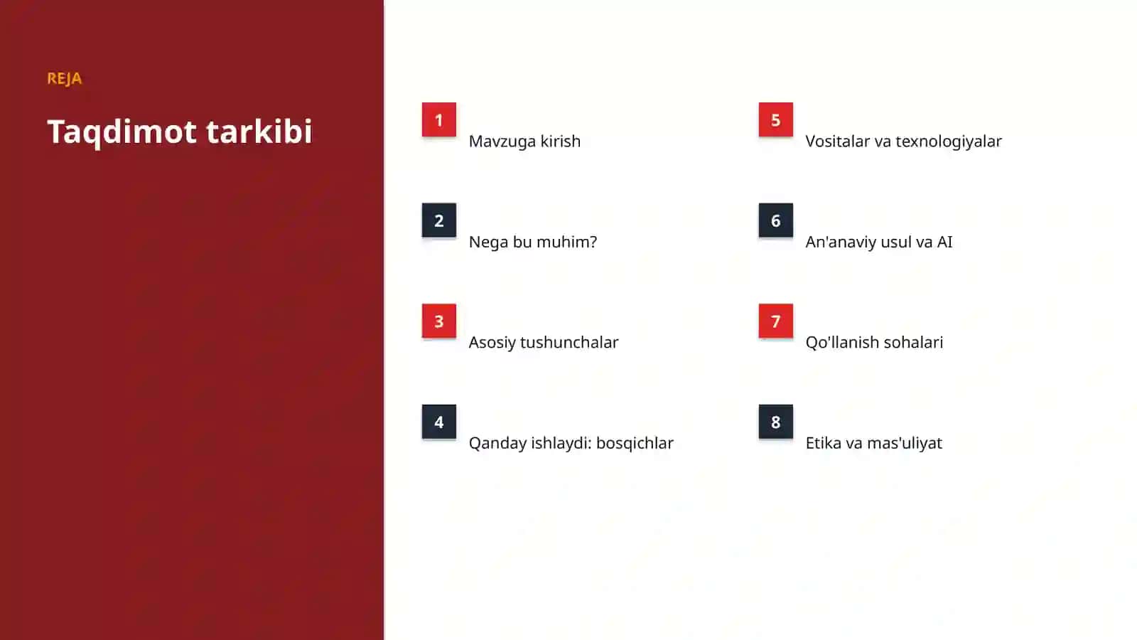 Sun'iy intellekt • premium taqdimot 2