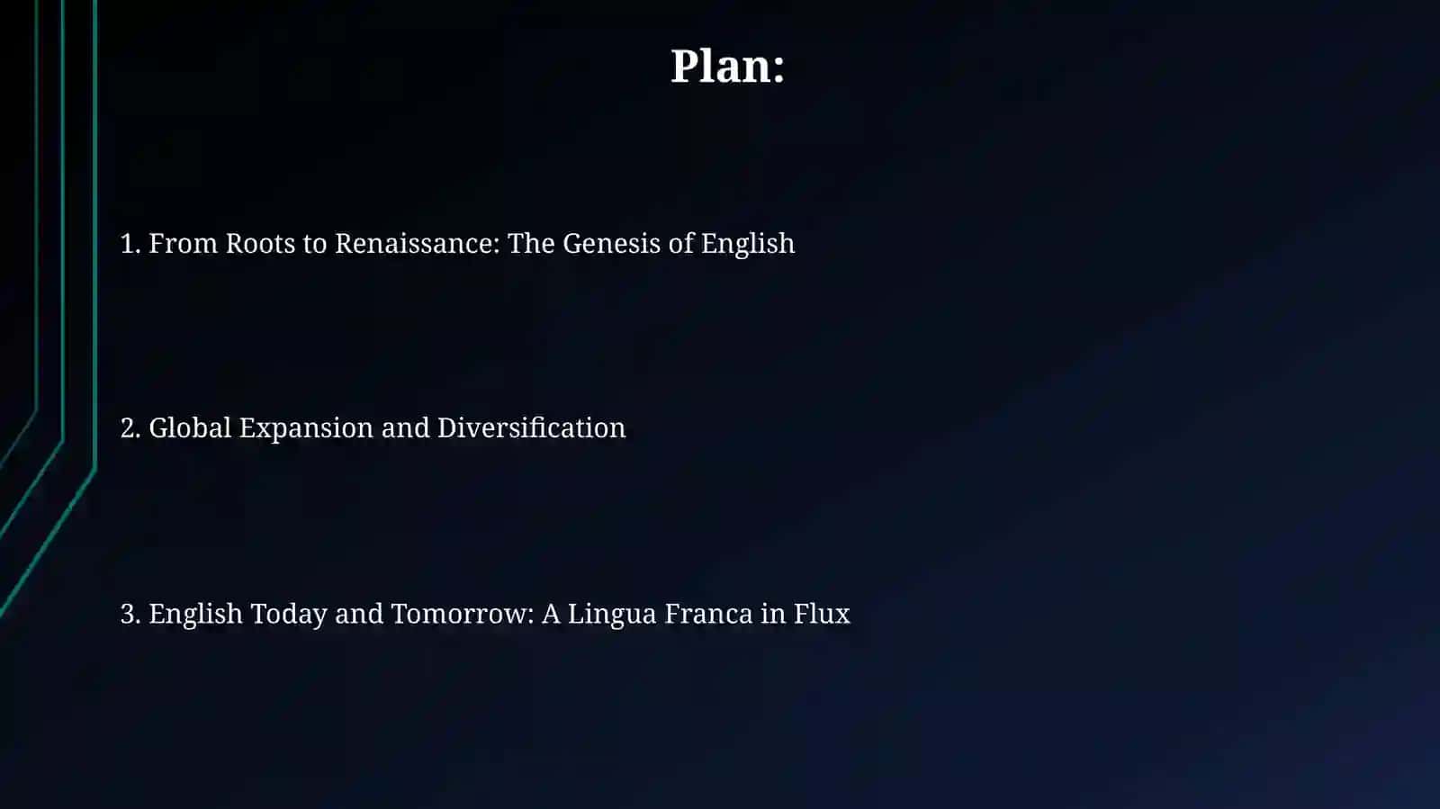 The history of english language 2