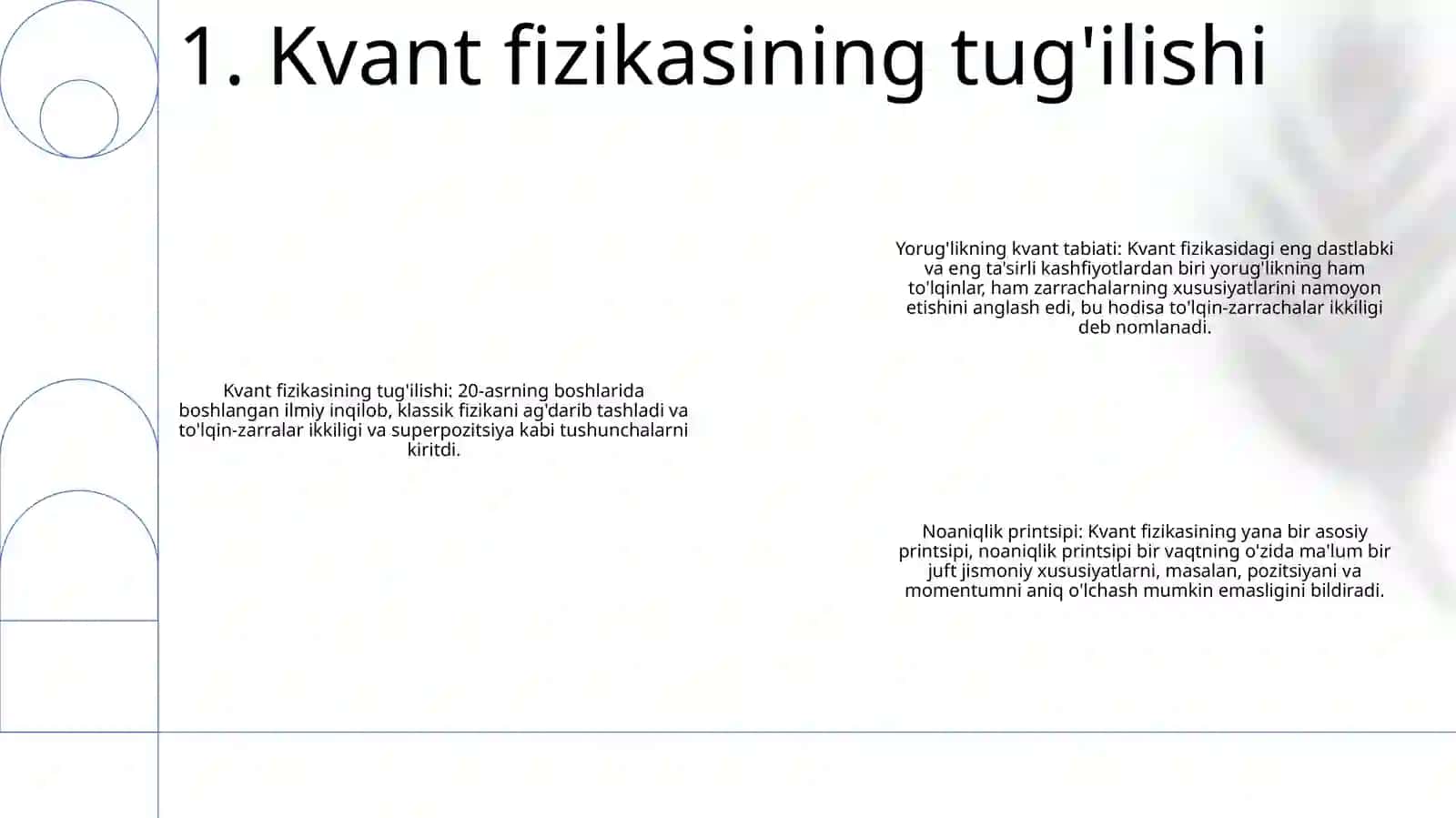 Nurlanishning Kvant Tabiati 2