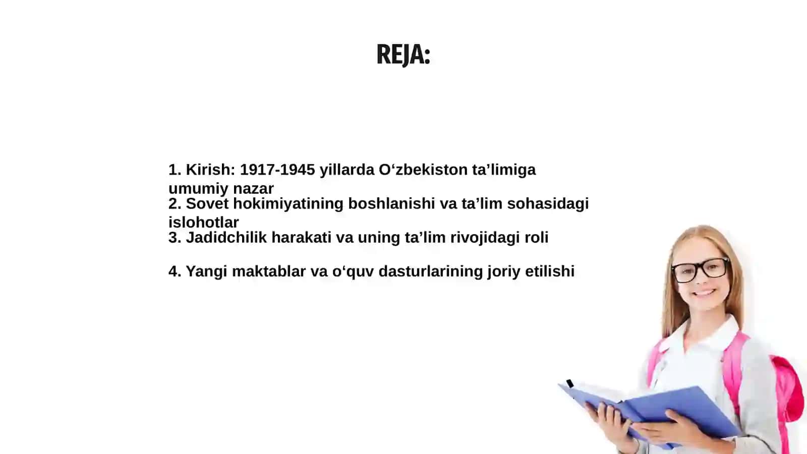 1917-1945 yillarda Oʻzbekiston taʼlim tizimi va pedagogik fikrlar rivoji 2