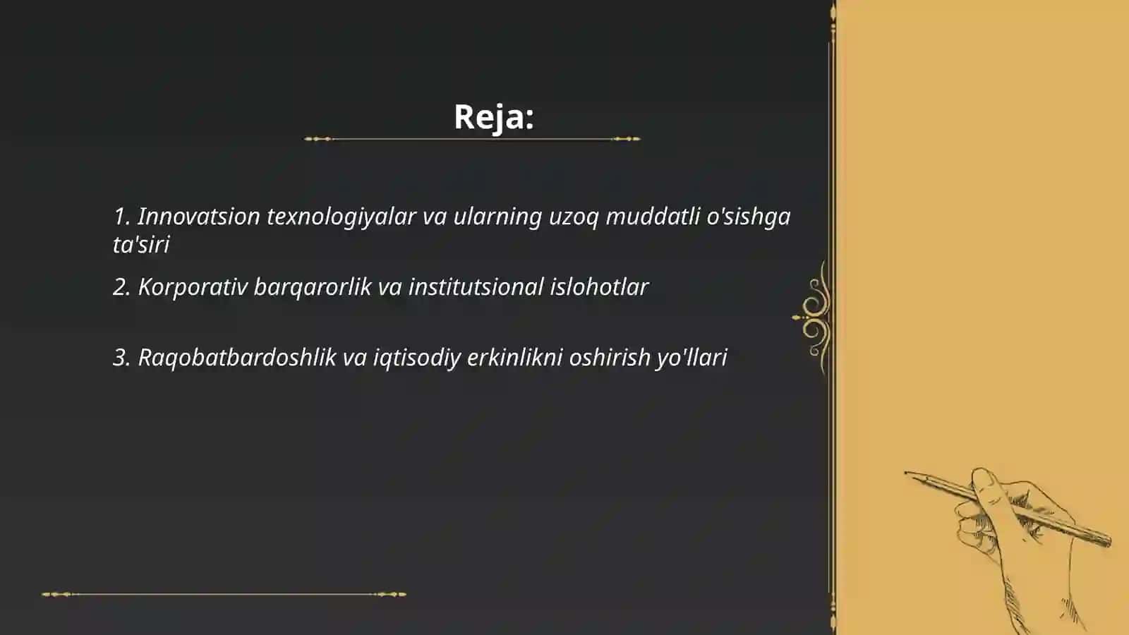 Innovatsion texnologiyalar va ularning uzoq muddatli o'sishga ta'siri 2