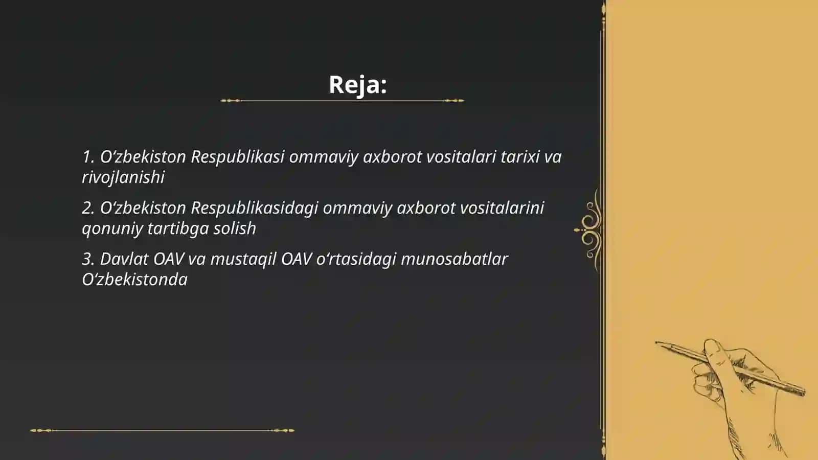 Oʻzbekiston Respublikasi ommaviy axborot vositalari 2