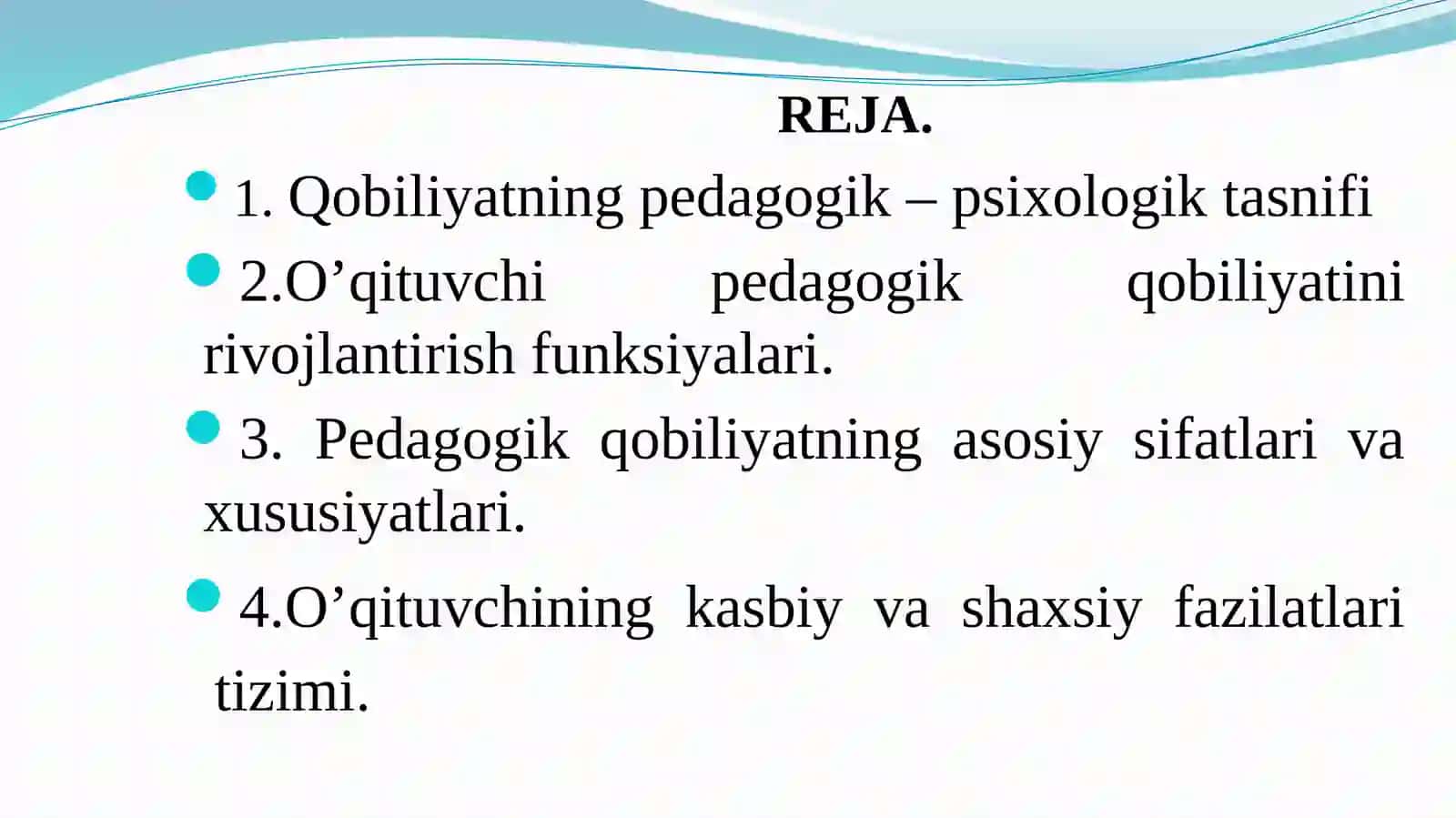 Qobiliyat va pedagogik qobiliyat haqida tushuncha 2