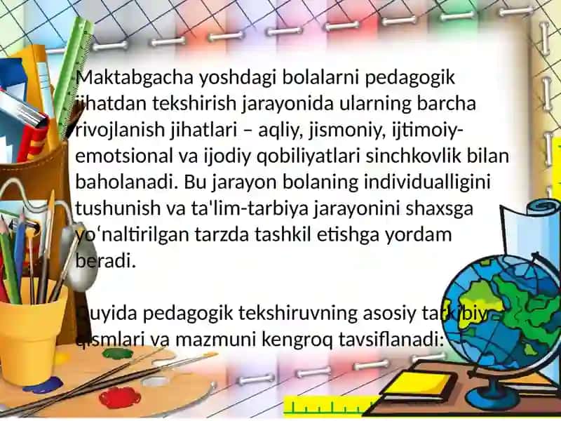 Pedagogik tekshiruv 2
